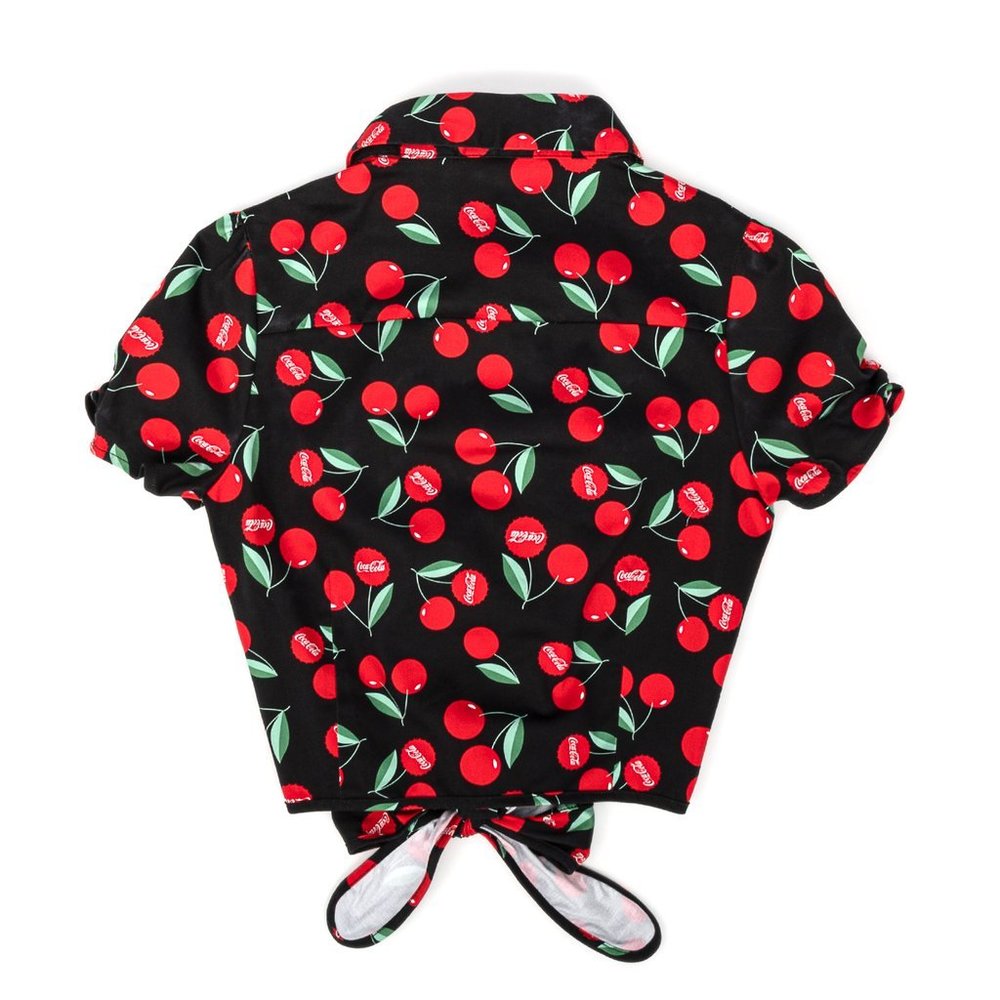 Stitch Shoppe X Coca-Cola Bottle Cap Cherries Top - Picture 2 of 6